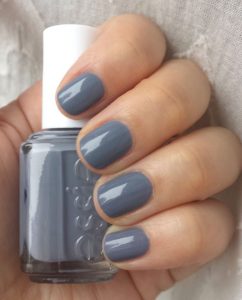 Grey nail polish faiza beauty cream