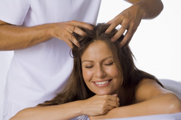 scalp massage to add volume
