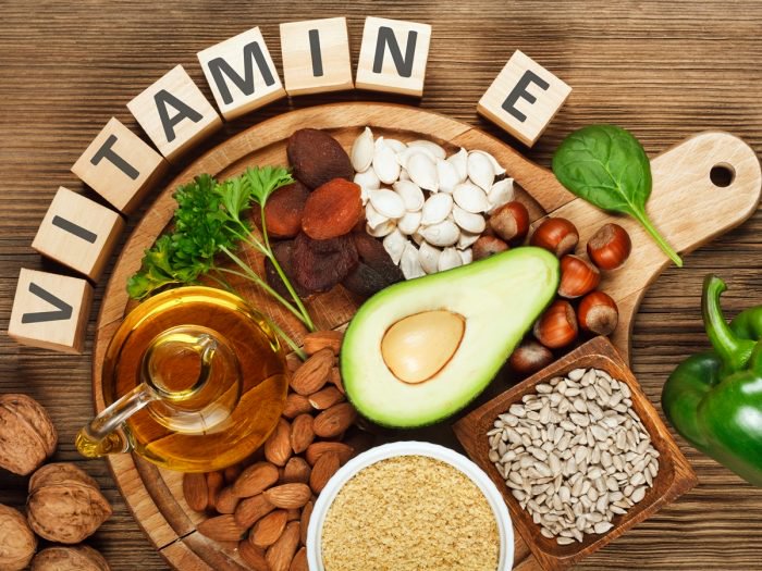 Vitamin E as anti-oxidants