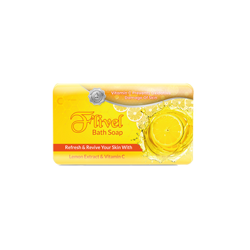 F'LIVEL Bath Soap – Lemon Extract – 95 Grams & 125 Grams | Deep Cleansing & Brightening Body Soap
