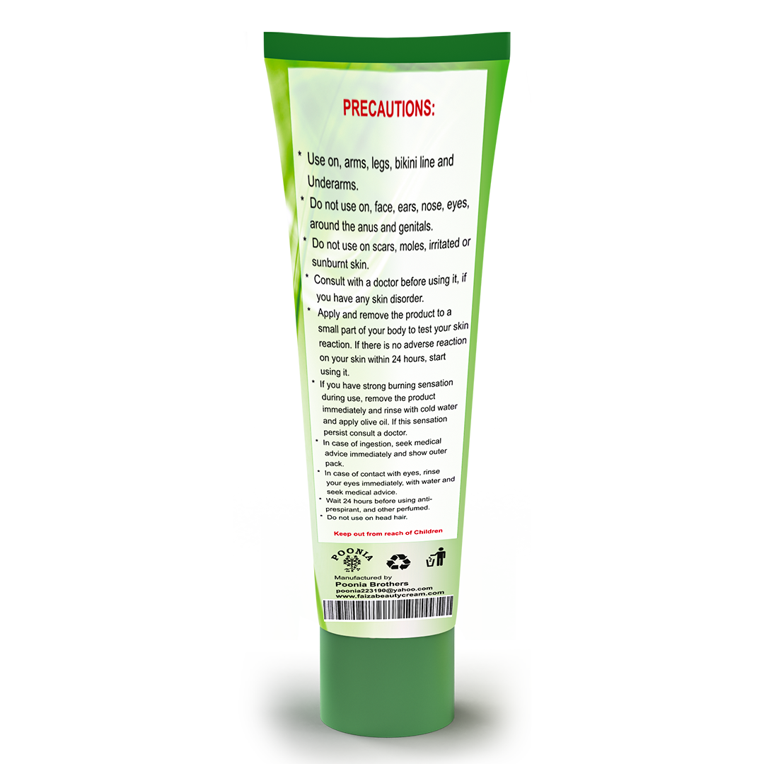 Faiza Hair Removal Cream – Aloe Vera Tube
