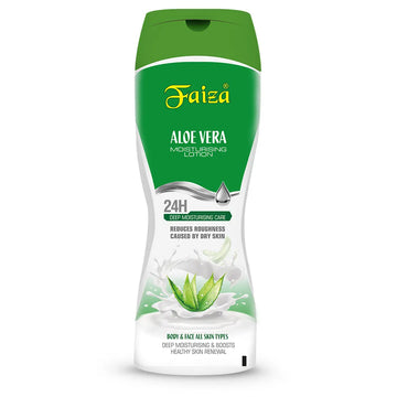Faiza Moisturizing Lotion 100ml & 200ml Aloe Vera – Hydrating & Refreshing Care