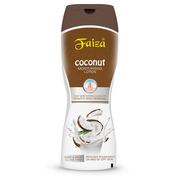 Faiza Moisturizing Lotion 100ml & 200ml Coconut – Deep Hydration & Smoothness