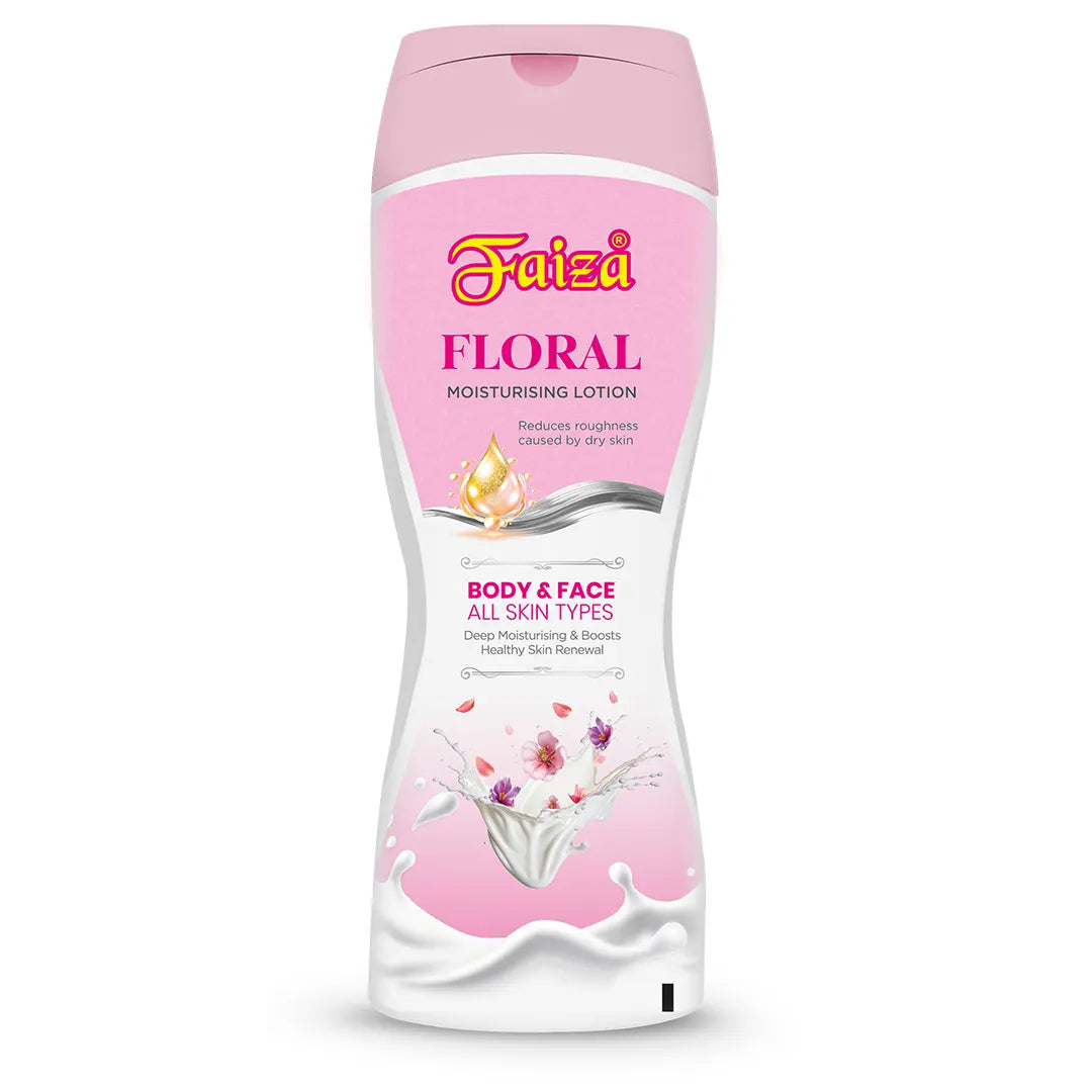 Faiza Moisturizing Lotion 100ml & 200ml Floral – Soft & Fragrant Skin Care