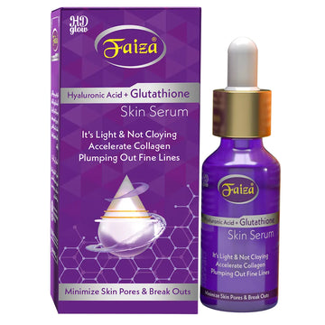 Faiza Hyaluronic + Glutathione Serum – Hydration Boost
