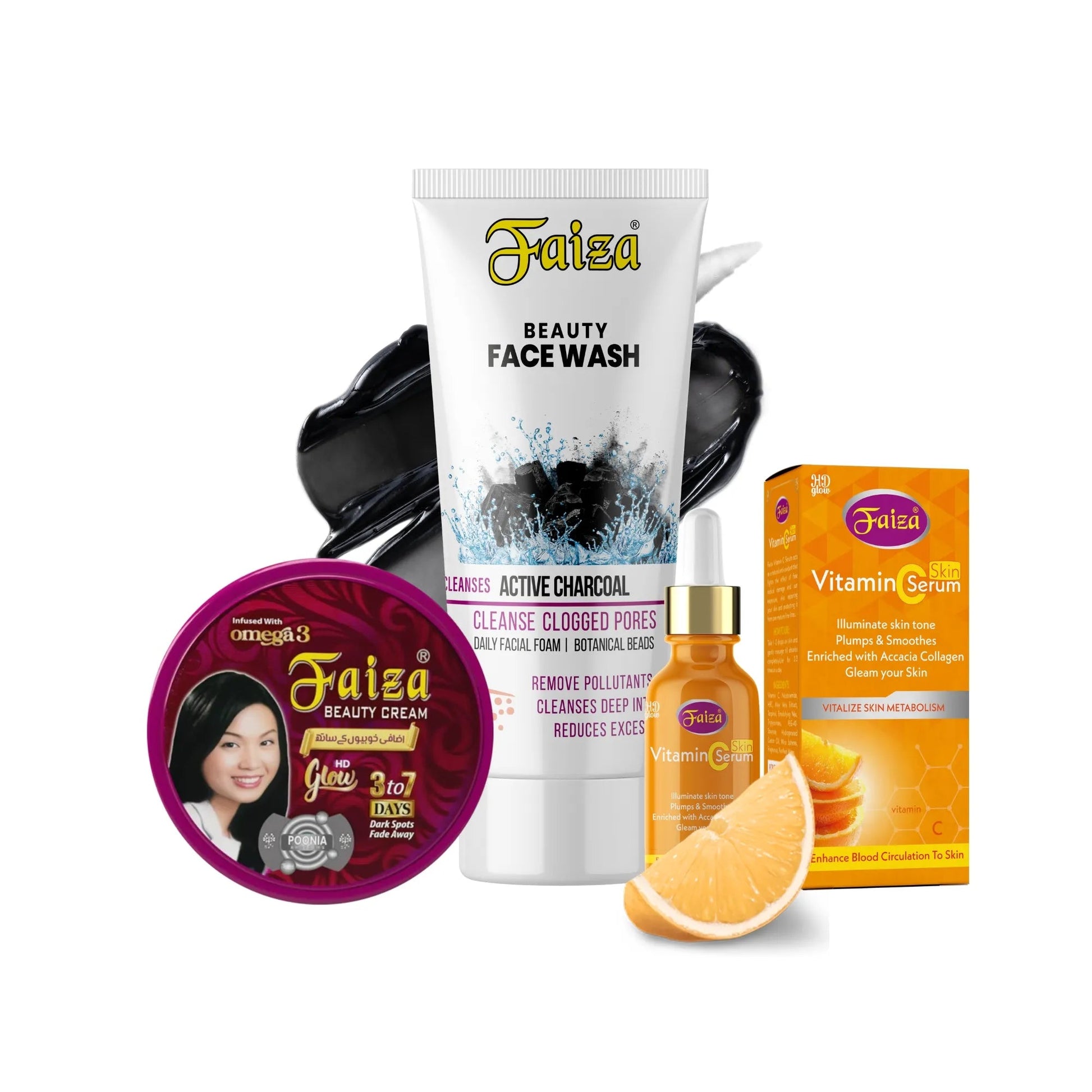 Advanced Glow & Repair Pack - Faiza Beauty Cream