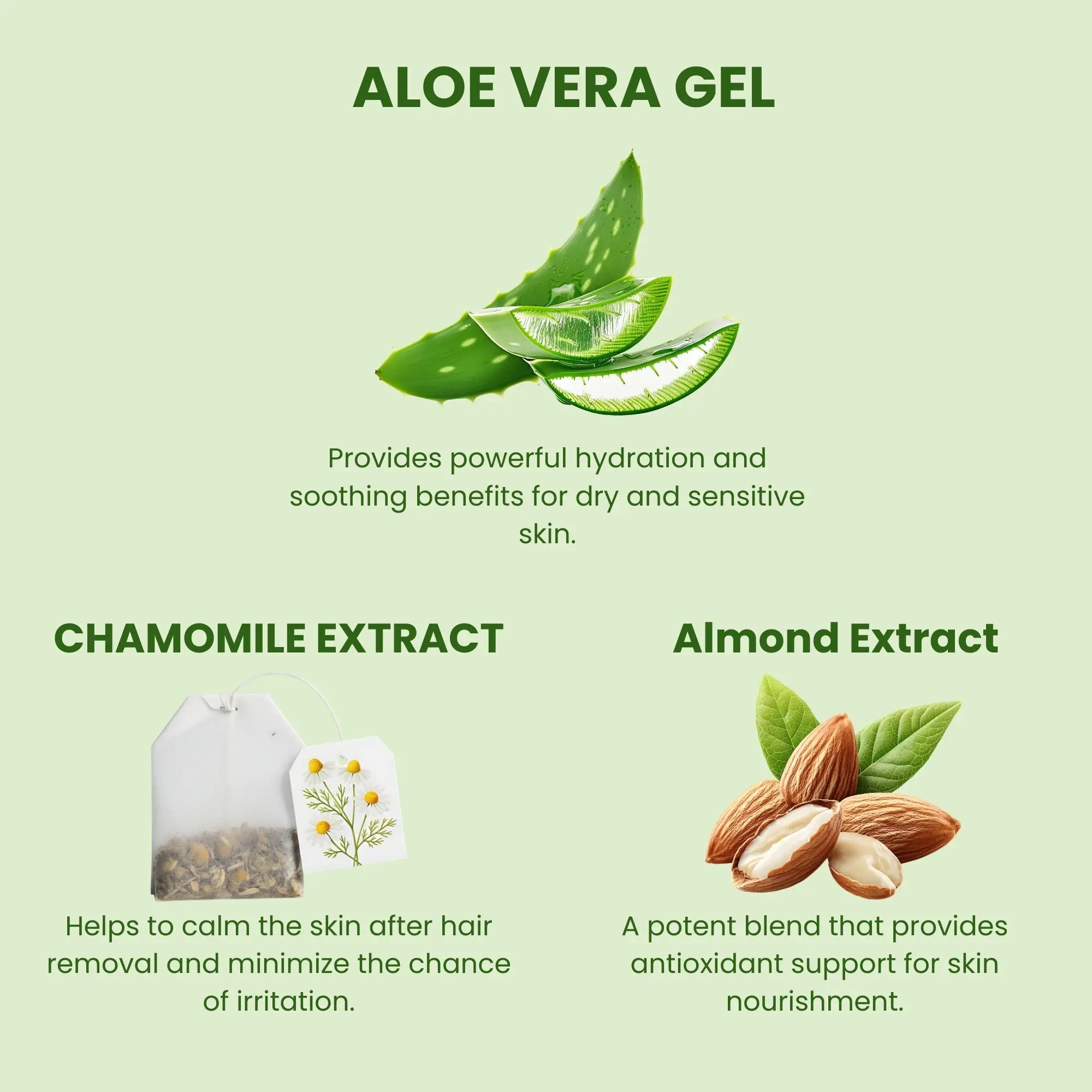 Faiza Cosmetics After-Care, Smooth Skin For Days, reduces hair regrowth, Dermatologist Tested, long-lasting smoothness, gentle formula, feather-light feel