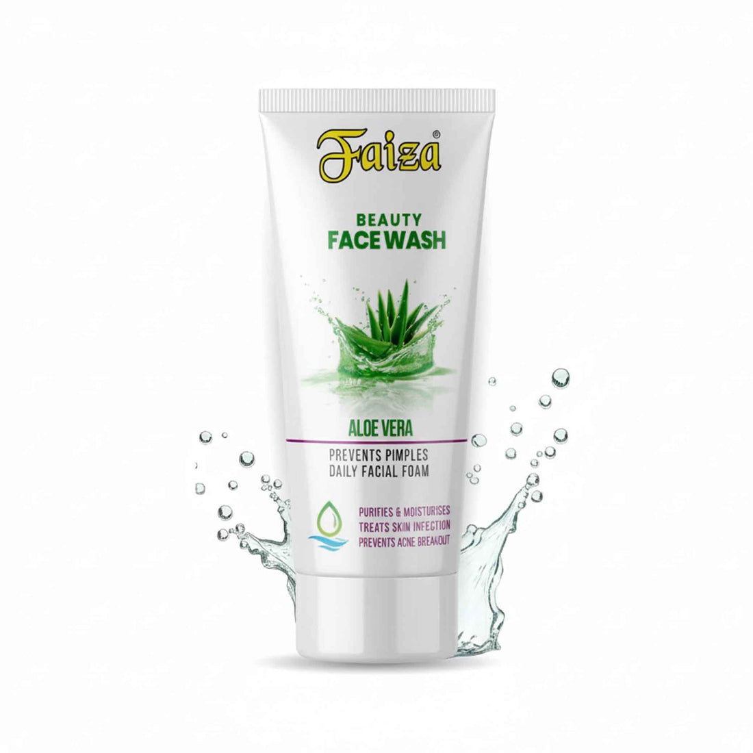 Aloe Vera Face Wash (100ml) - Faiza Beauty Cream