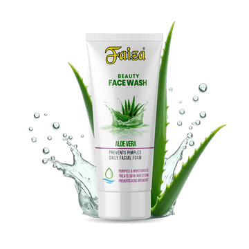 Aloe Vera Face Wash (100ml) - Faiza Beauty Cream