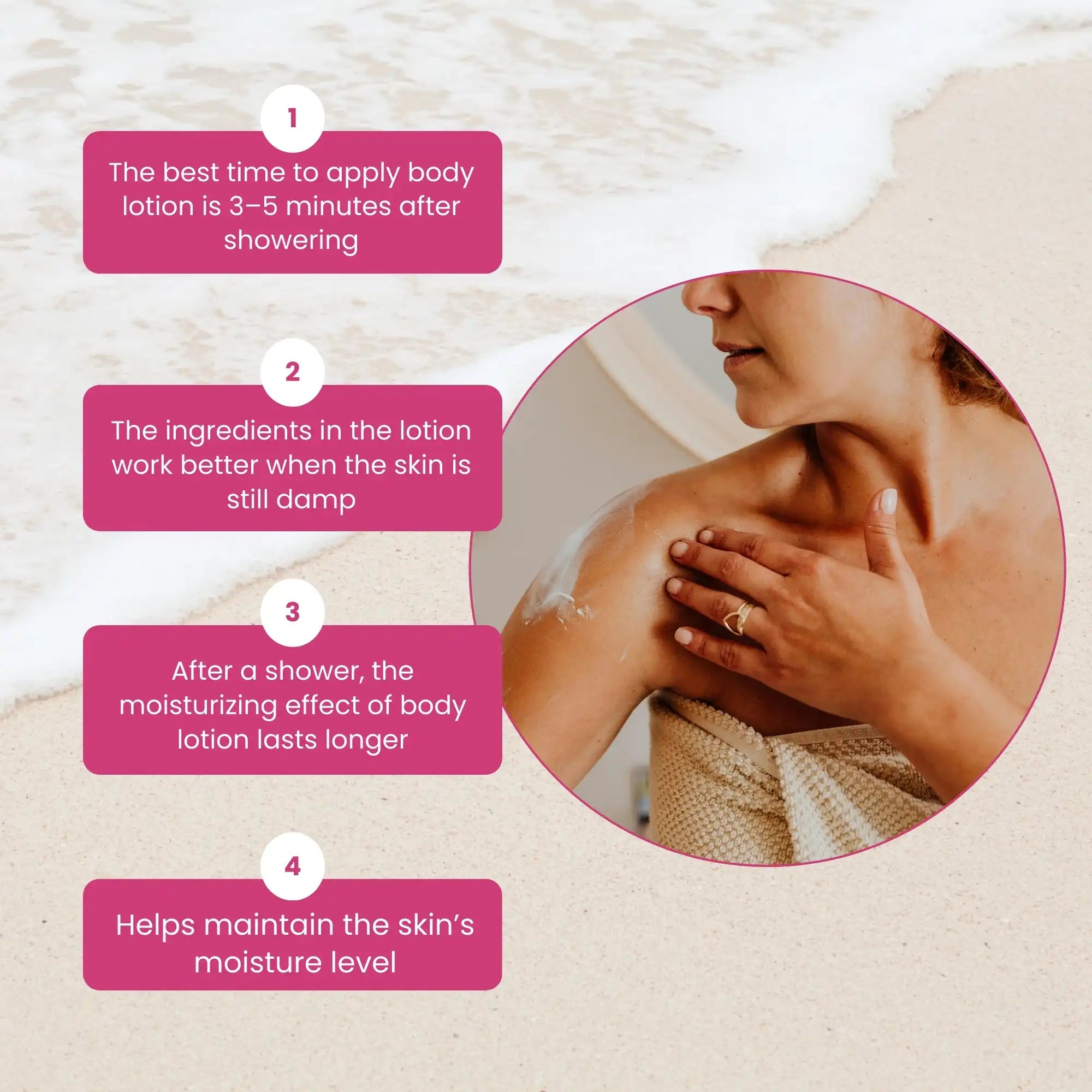 Faiza Cosmetics Body Lotion, post-shower routine, maximize moisture retention, long-lasting hydration, skincare tips, best time to apply moisturizer