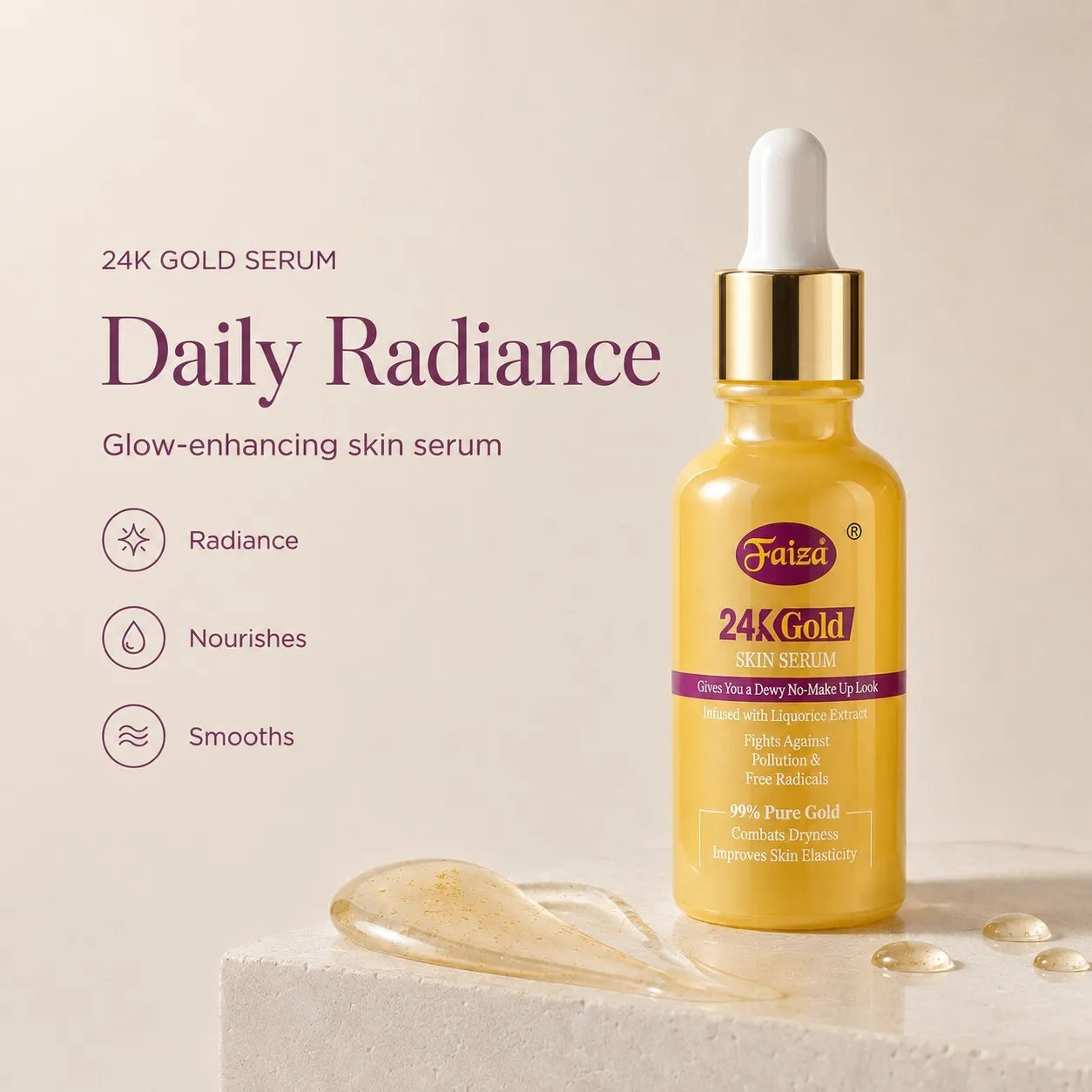 6-Step Professional Gold Glow & Whitening Kit
