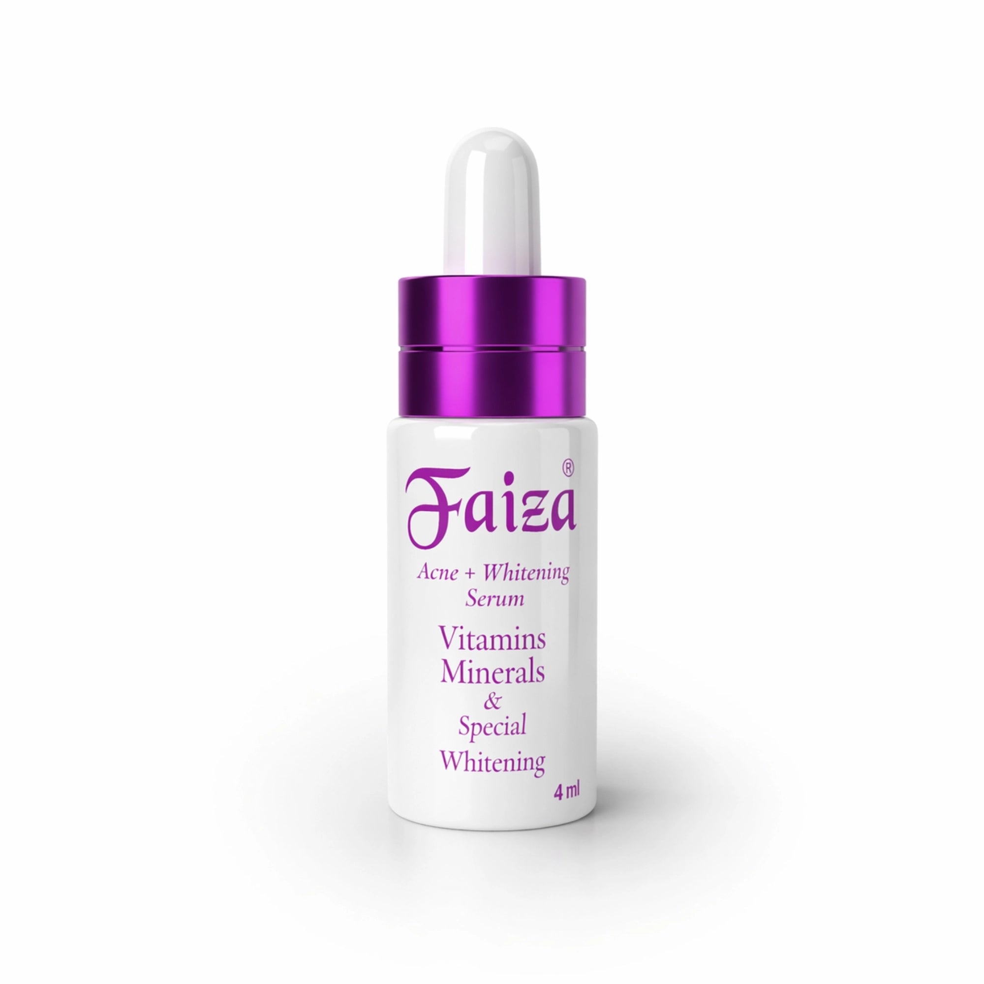 Faiza Acne + Whitening Serum (4ml) - Faiza Beauty Cream