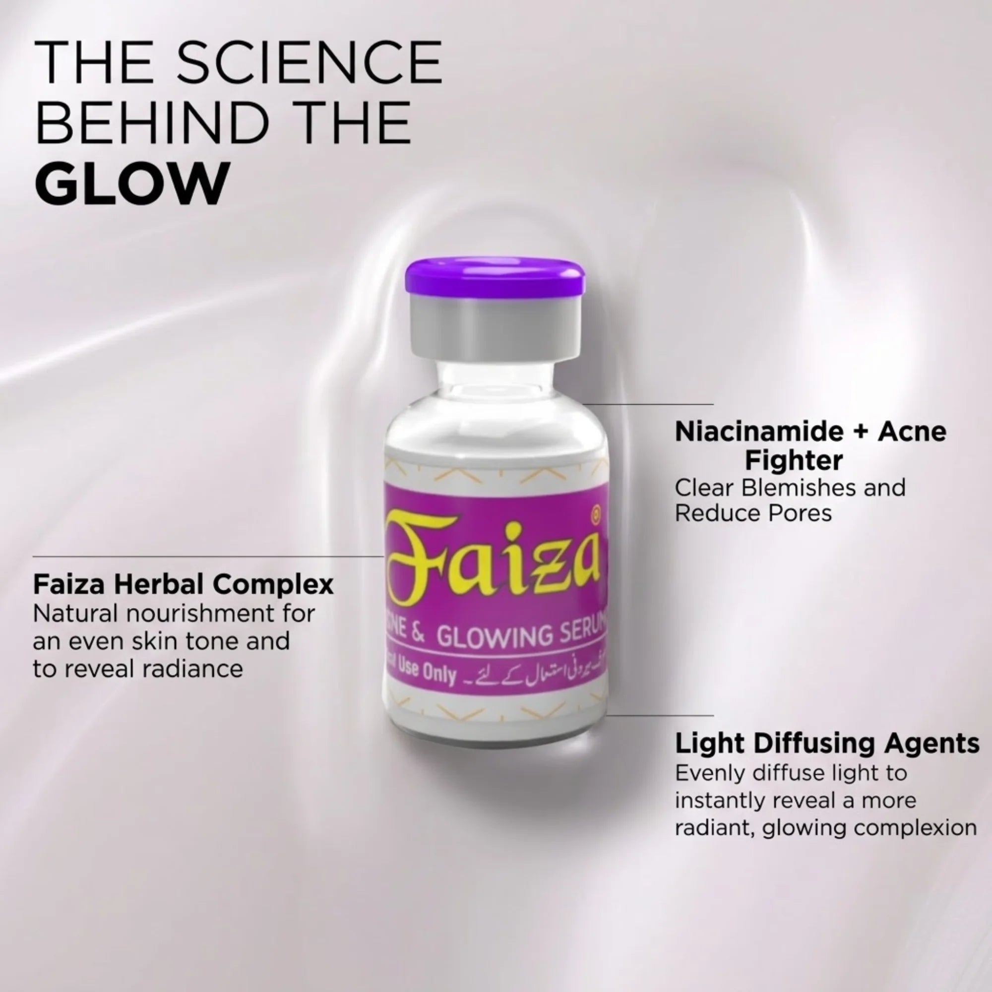 Faiza Acne & Glowing Serum (3ml)