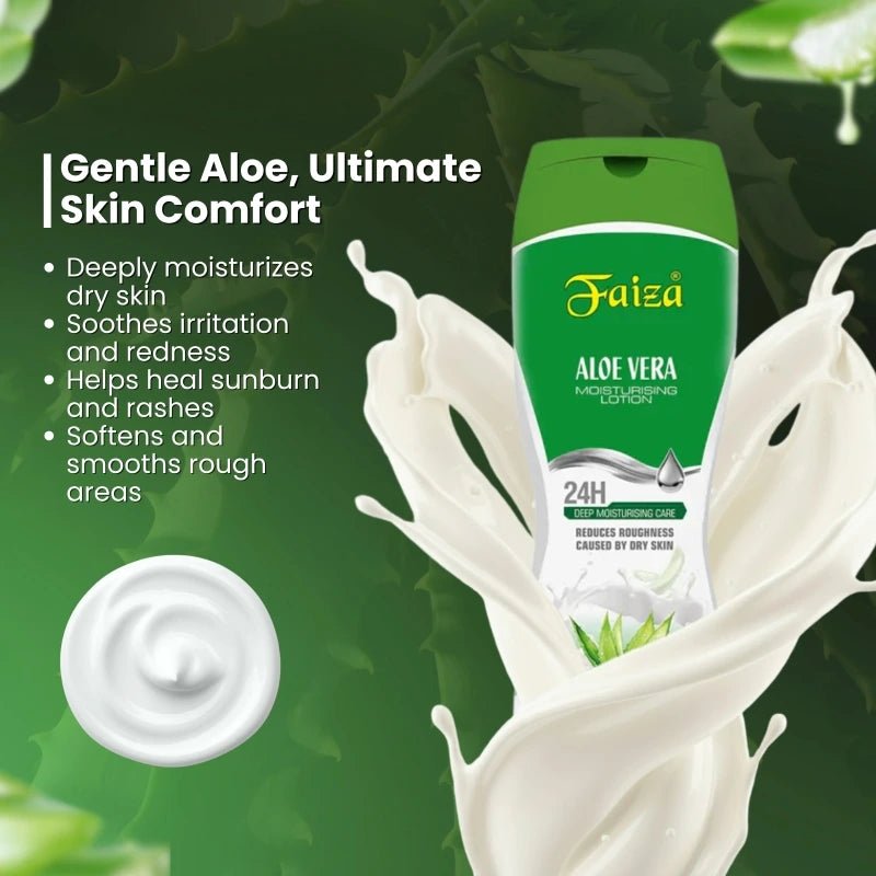 Faiza Moisturizing Lotion Aloe Vera - Faiza Beauty Cream
