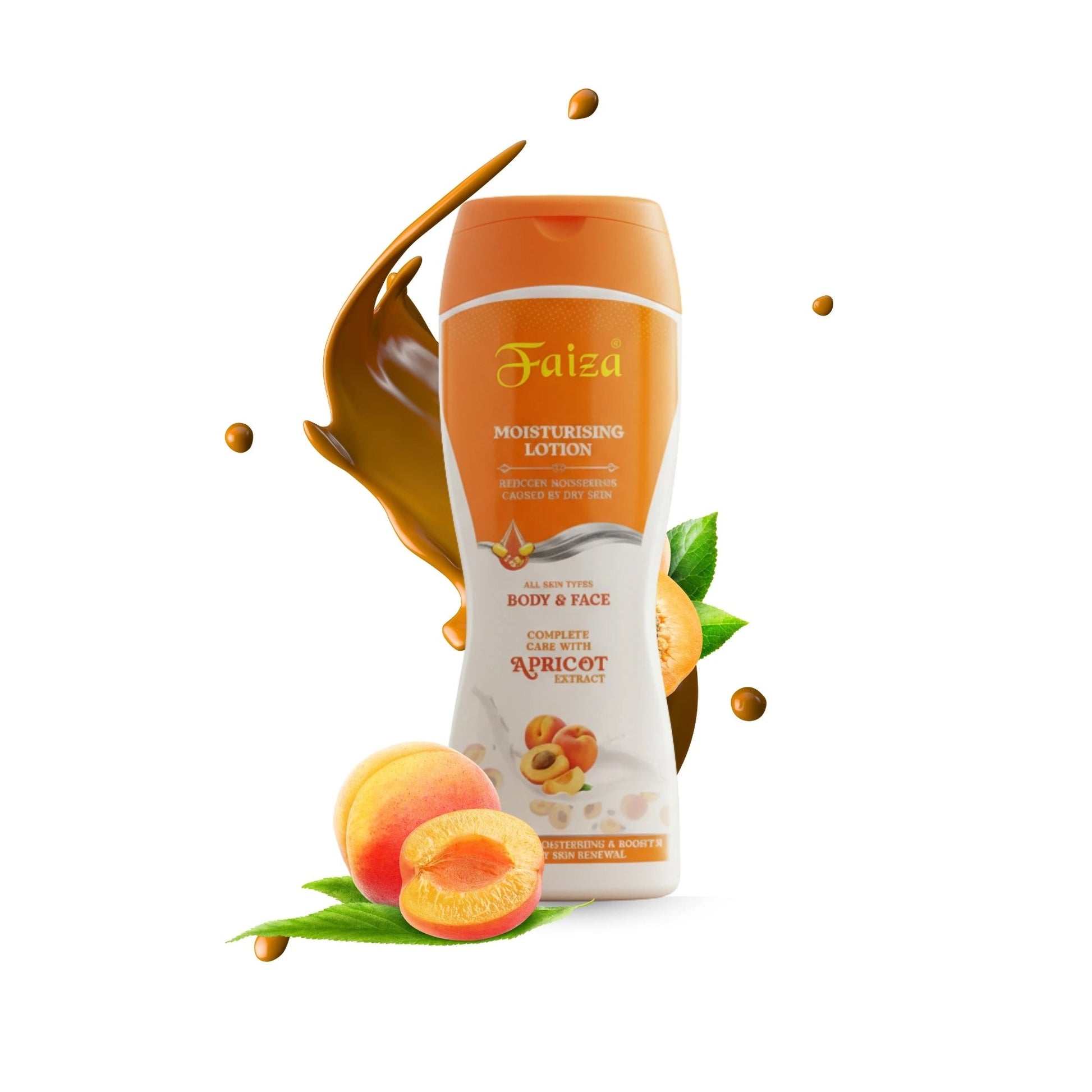 Faiza Moisturizing Lotion Apricot - Faiza Beauty Cream