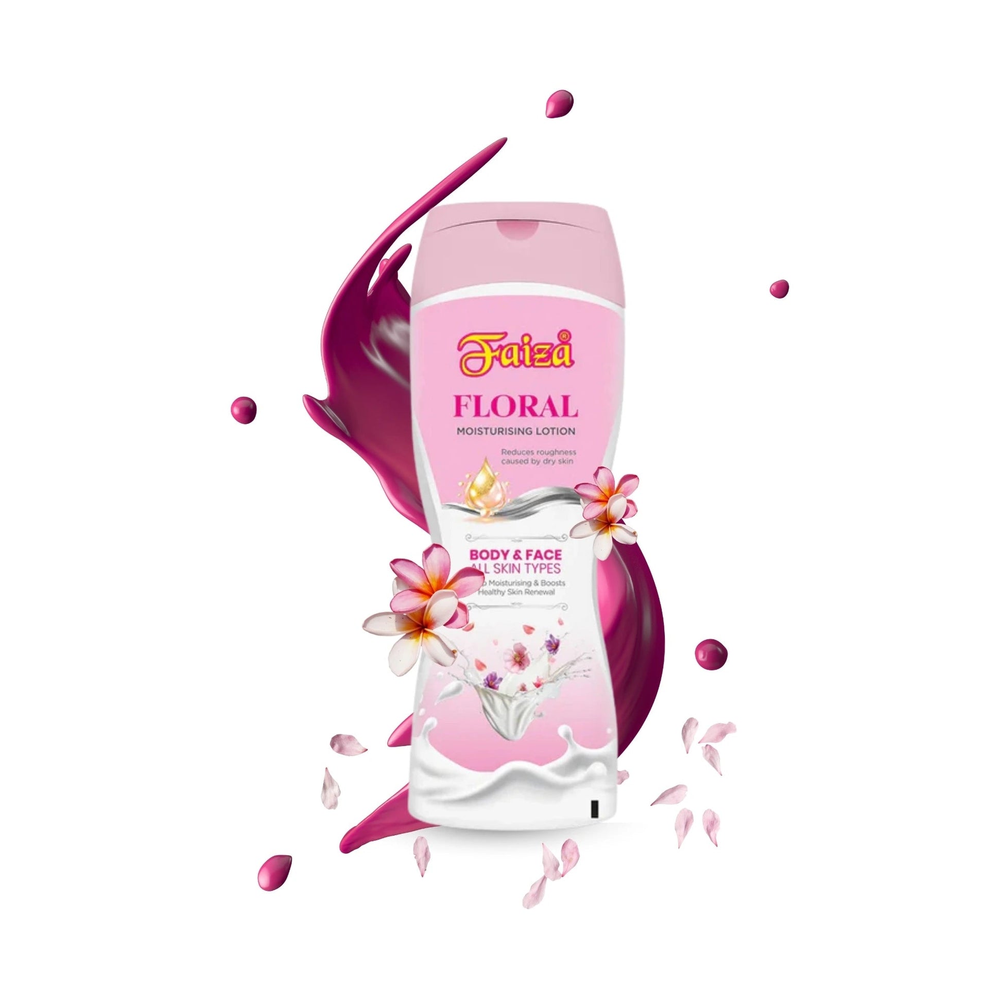 Faiza Moisturizing Lotion Floral - Faiza Beauty Cream