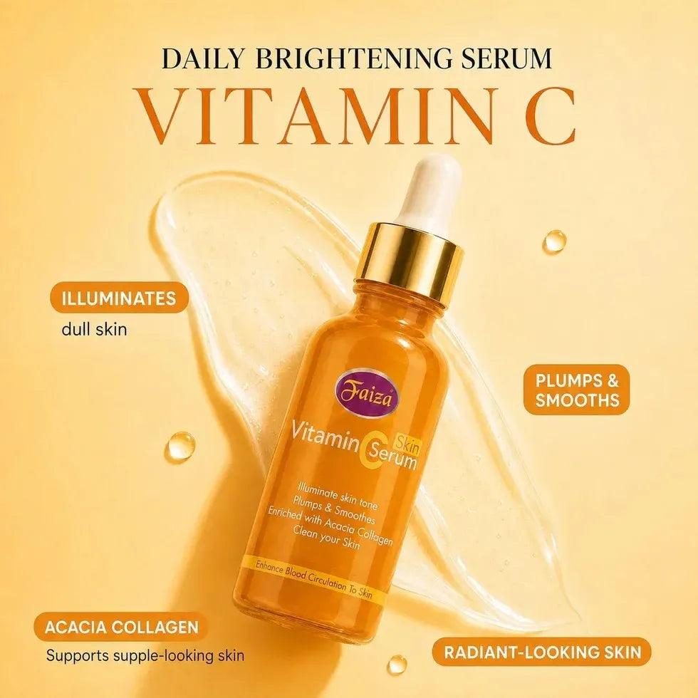 Faiza Vitamin C Glow & Gold Bleach Kit