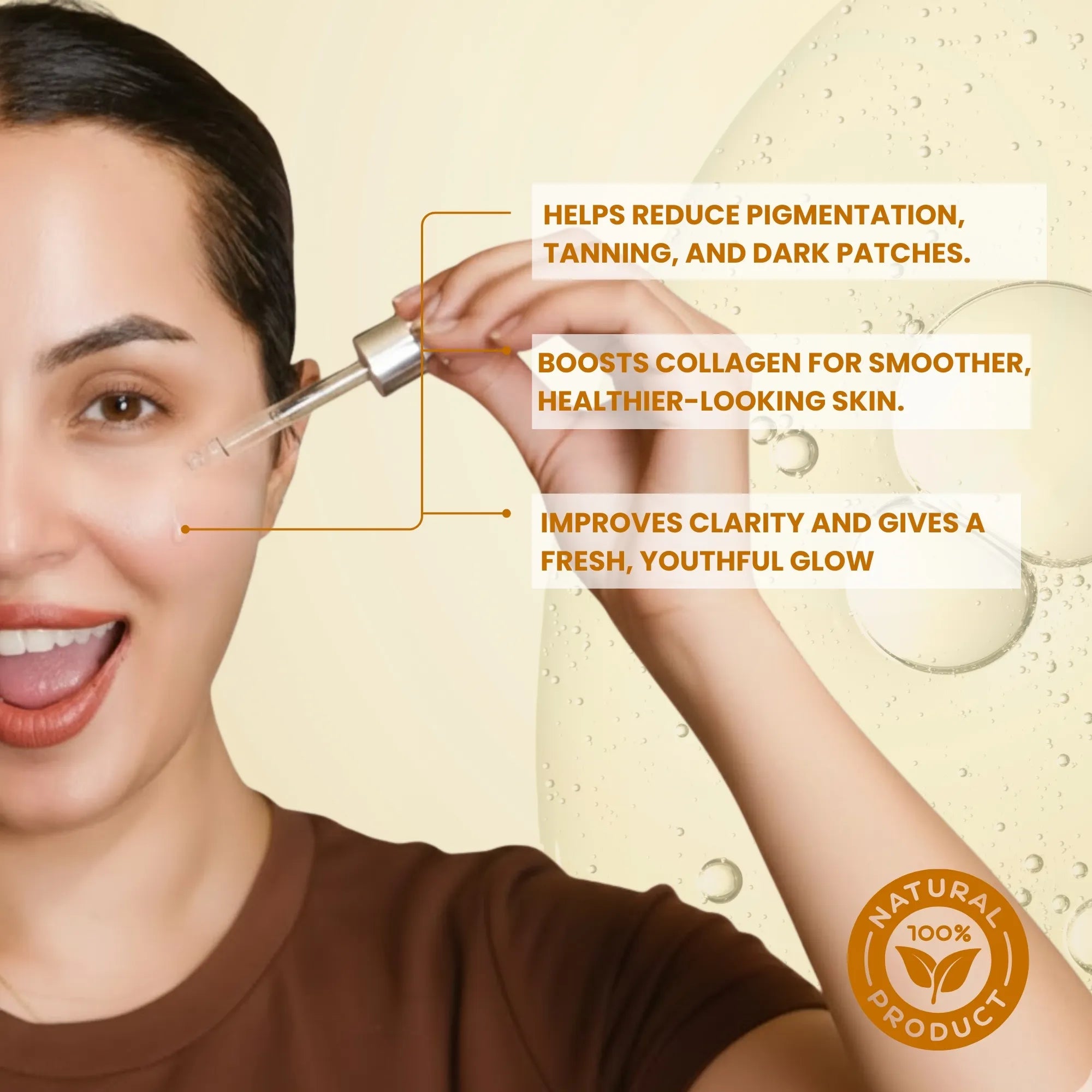 Faiza Vitamin C Serum (30ml) - Faiza Beauty Cream