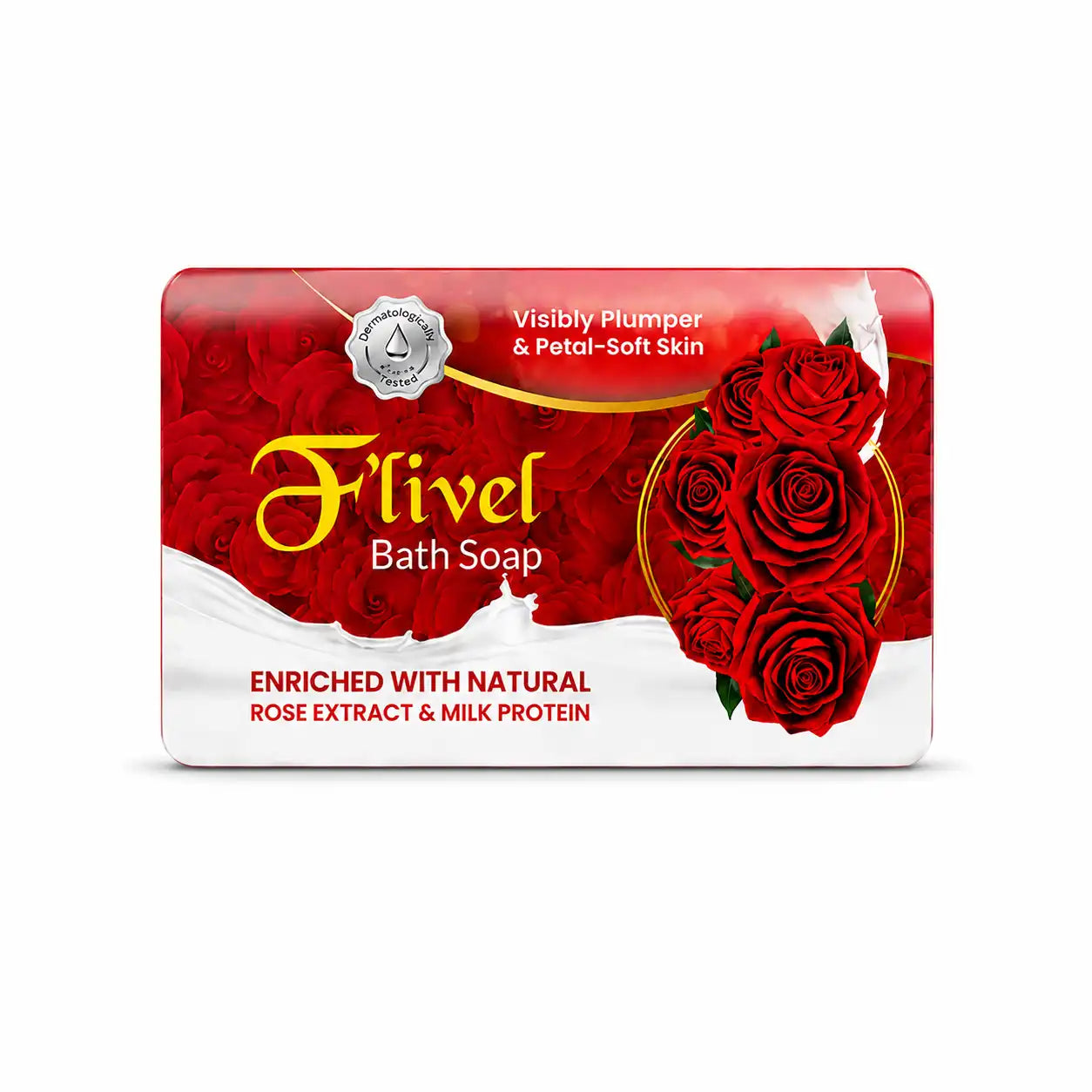 F'LIVEL Bath Soap – Rose Extract