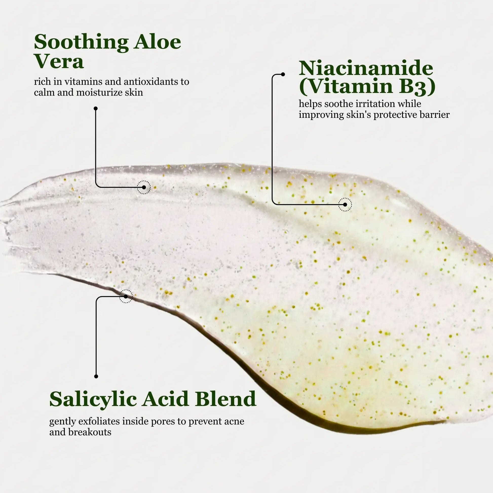 Faiza Cosmetics Cleanser, Before After Acne Solution, Soothes Purifies Hydrates, reduces blemishes dark spots, balanced skin tone, deep hydration, anti-acne results