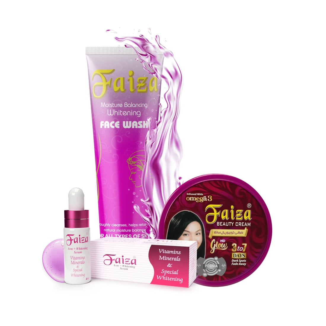 Glow & Care Pack - Faiza Beauty Cream