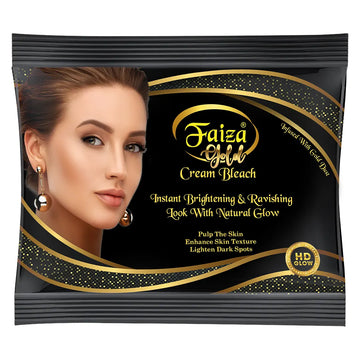 Faiza Gold Bleach Cream – Instant Glow & Brightening