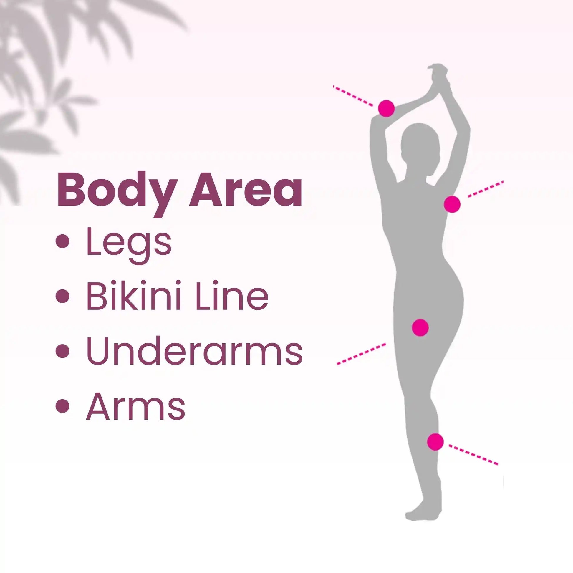 Hair Removal Cream Body Area Guide, Legs, Bikini Line, Underarms, Arms, sensitive skin depilatory, fast hair remover