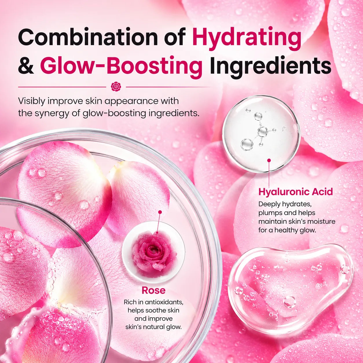 Faiza Rosewater Refreshing Facial Mist (100ml)