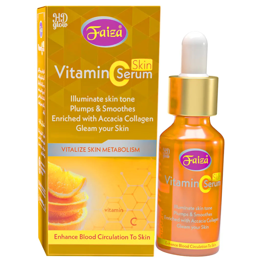 Faiza Vitamin C Serum – Brightening & Glow Boost